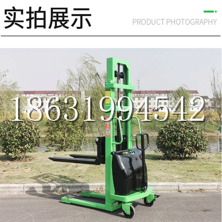 头屋乡电动叉车堆高车液压铲车电瓶1吨2吨站驾步行式小型全自动叉车